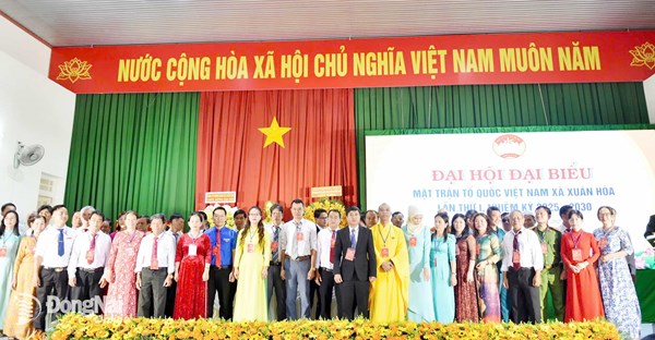Đồng Nai: Đại hội đại biểu MTTQ Việt Nam xã Xuân Hòa nhiệm kỳ 2025-2030